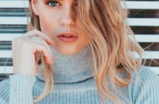 Girl In Turtle Neck